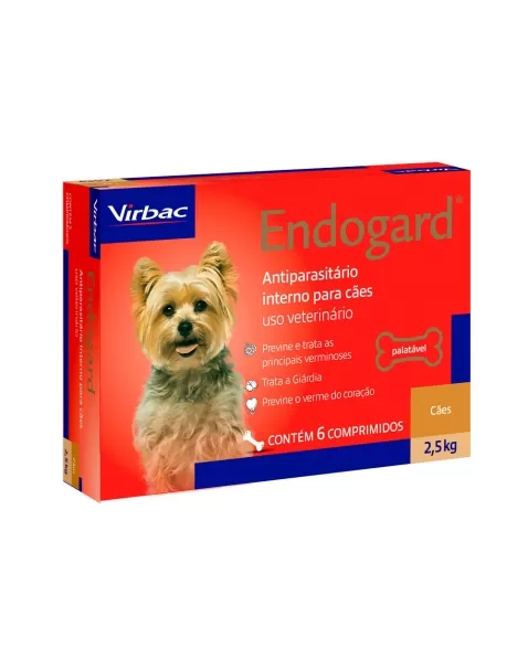 ENDOGARD 2,5 KG C/ 6 COMPRIMIDOS