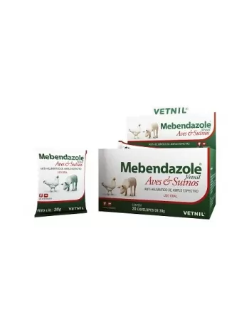 MEBENDAZOLE VETNIL A/S 20X30G