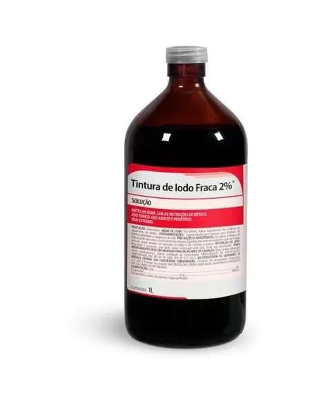 TINTURA DE IODO 2% 1 L