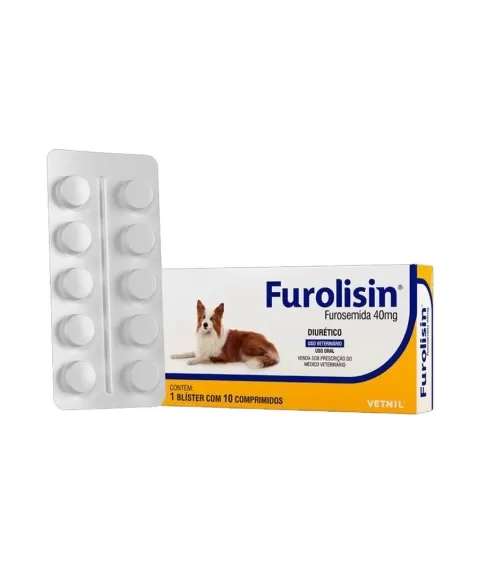 FUROLISIN 40MG 10 COMP