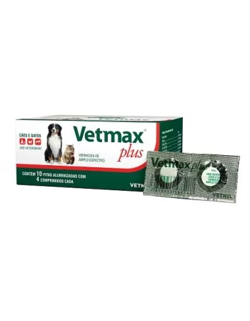 VETMAX PLUS 10X4 COMPRIMIDOS