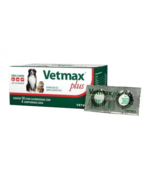 VETMAX PLUS 10X4 COMPRIMIDOS