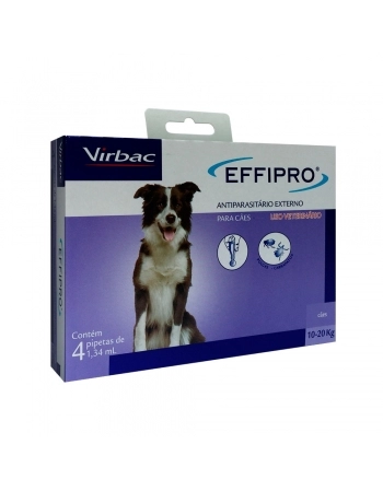 EFFIPRO CAES 10-20 KG - CX C/ 4 PIPETAS