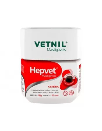 HEPVET MASTIGAVEIS 30 COMP