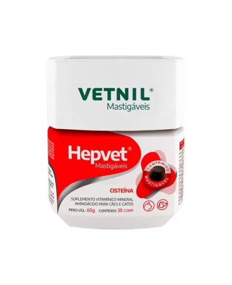 HEPVET MASTIGAVEIS 30 COMP