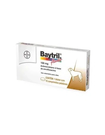 BAYTRIL FLAVOUR - 150 MG 1BLX10CPR