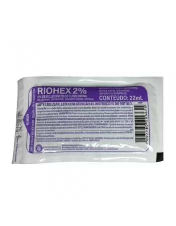 RIOHEX 2% ESCOVA 22ML