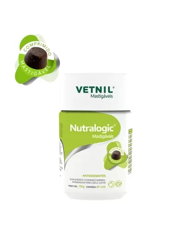 NUTRALOGIC MASTIGAVEIS 60 COMP