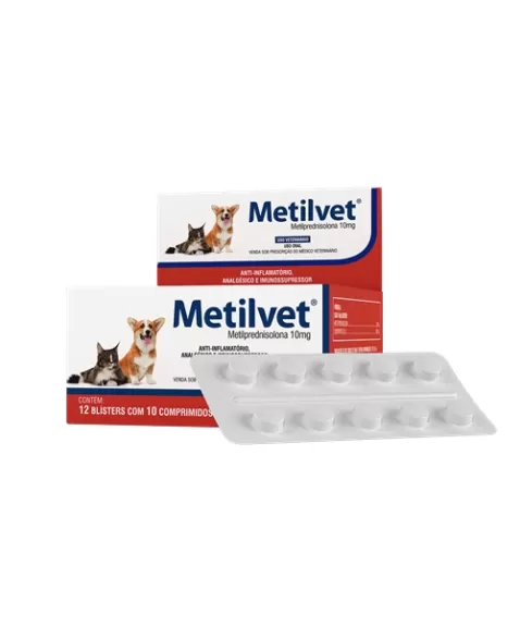 METILVET 10MG 120 COMP