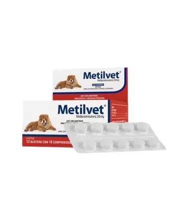 METILVET 20MG 120 COMP