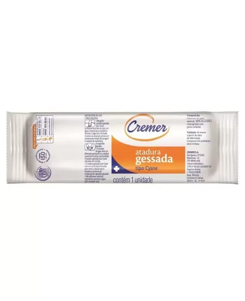 ATADURA GESSADA CYSNE 15CMX3M UND