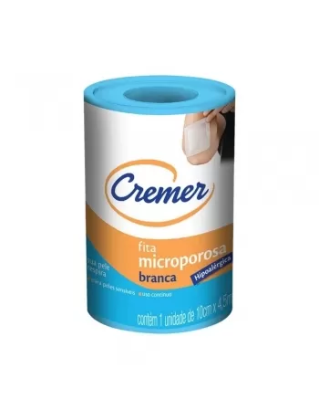 ESPARADRAPO HIP. BRANCO MISSNER 10CM X 4,5M SEM LATEX