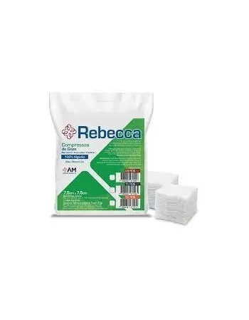 COMPRESSA REBECCA, 13 FIOS CM2, 7,5CMX7,5CM,14CMX24CM,500UND