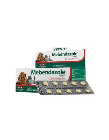 MEBENDAZOLE VETNIL COMPRIMIDOS