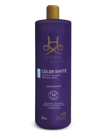 HYDRA GROOMERS COLOR WHITE SHAMPOO 500ML