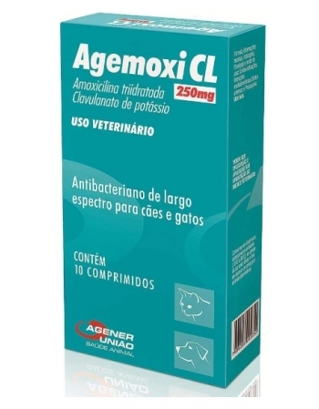 AGEMOXI CL 250MG X 10 CPO REV