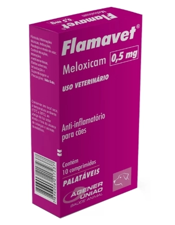 FLAMAVET CAES 0.5MG COMP X 10