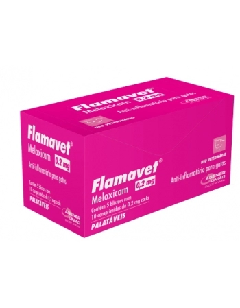 FLAMAVET GATOS 0.2 MG DISPLAY X 50