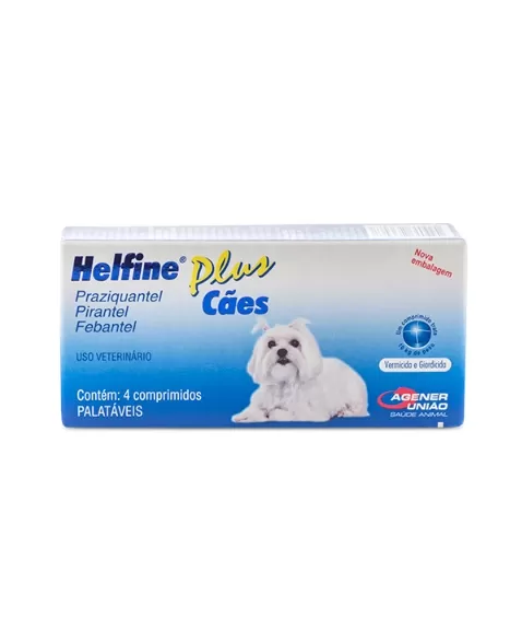 HELFINE PLUS CAES C/ 4 COMPRIMIDOS