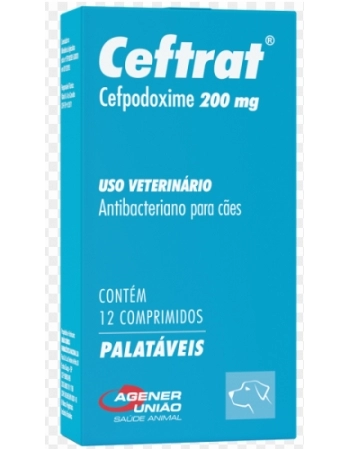 CEFTRAT 200 MG X 12 COM