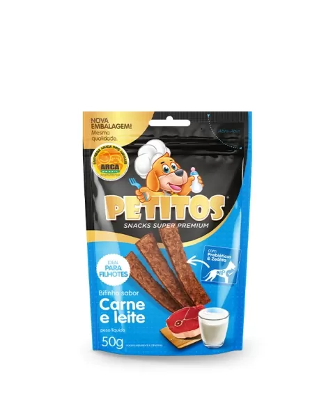 BIFINHO DE CARNE E LEITE 50G