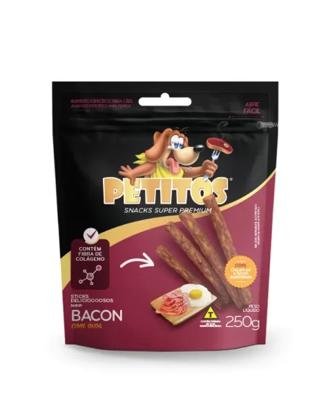 STICK BACON COM OVOS 350G