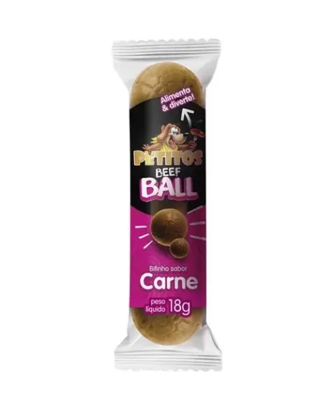 DISPLAY PETITOS BEFF BALL (18G) - 25 UNIDADES