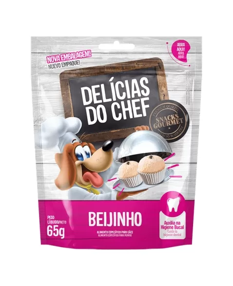 DELICIAS DO CHEF - BEIJINHO 65G