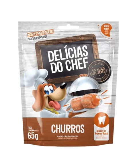 DELICIAS DO CHEF - MINI CHURROS 65G