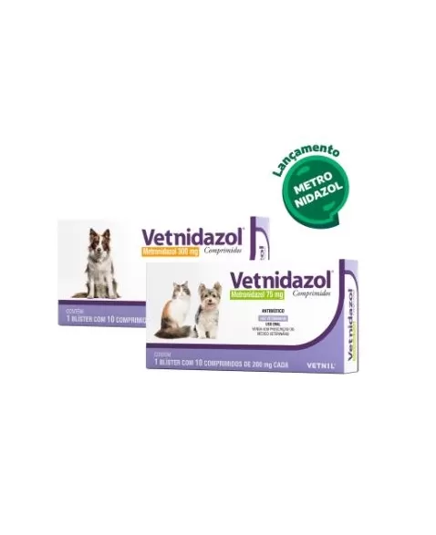 VETNIDAZOL 300MG 10COMP